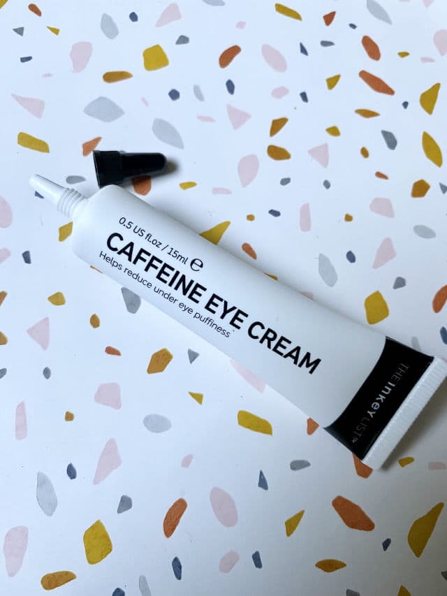 The Inkey List Caffeine Eye Cream review photo by matteamidoing