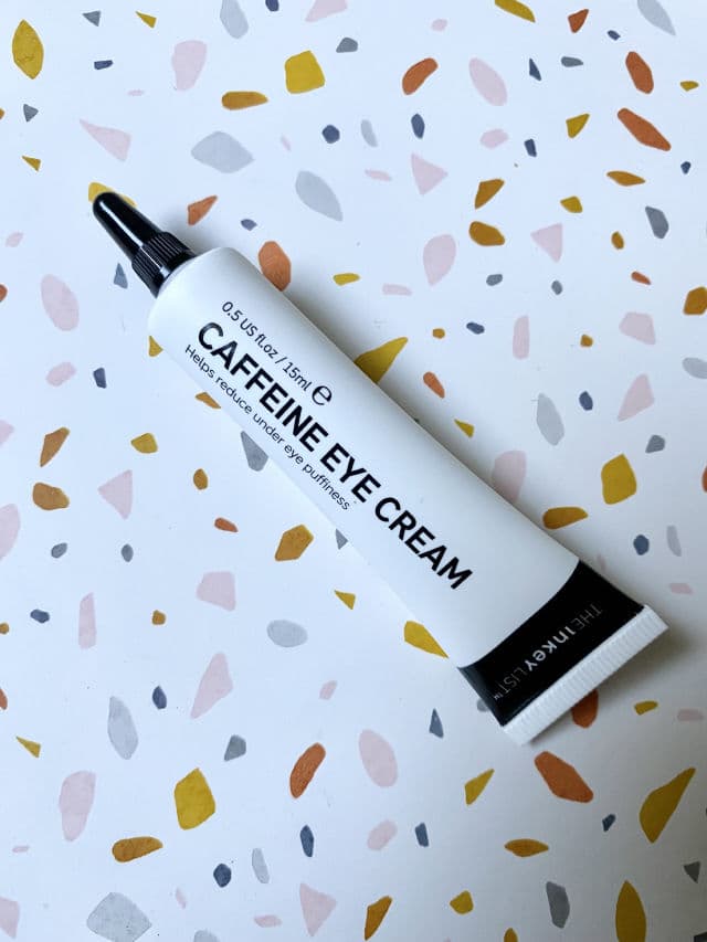 The Inkey List Caffeine Eye Cream review photo by matteamidoing
