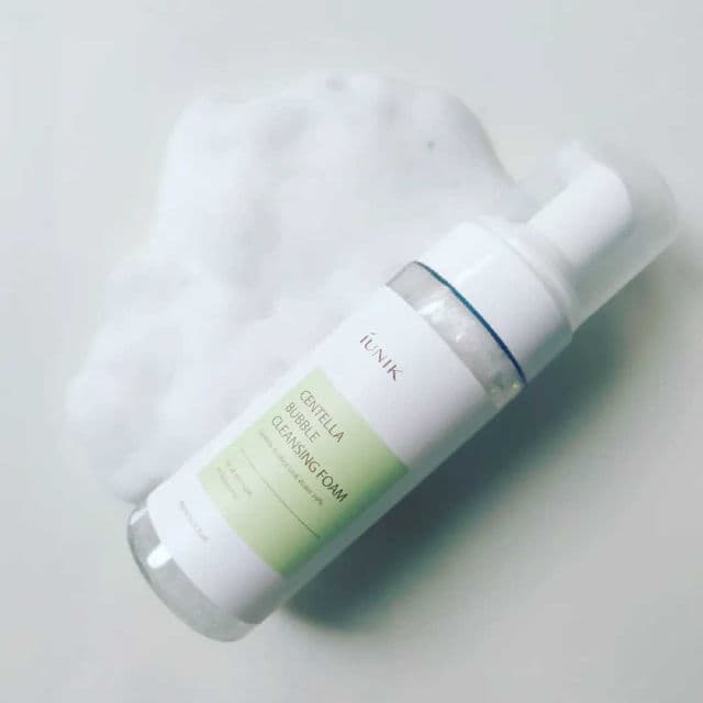 Iunik Centella Bubble Cleansing Foam review photo by peachperfectskin