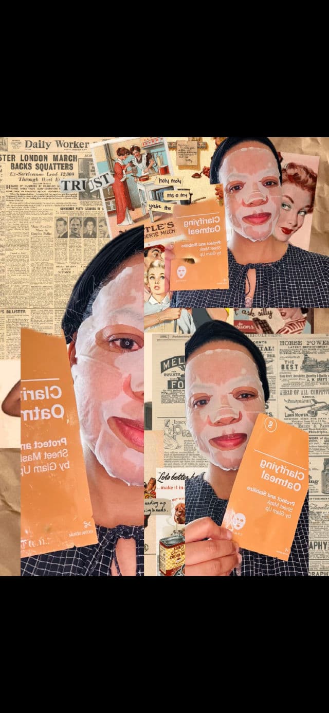 Glam Up Clarifying Oatmeal Sheet Mask review photo by Lingua
