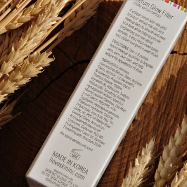 Skin Inc Supplement Bar Serum Glow Filter review photo by Celestinehathor