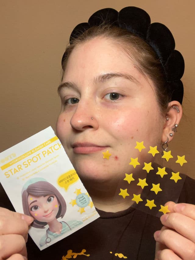 OOTD BEAUTY Star Spot Patch review photo by MeaningInMakeup