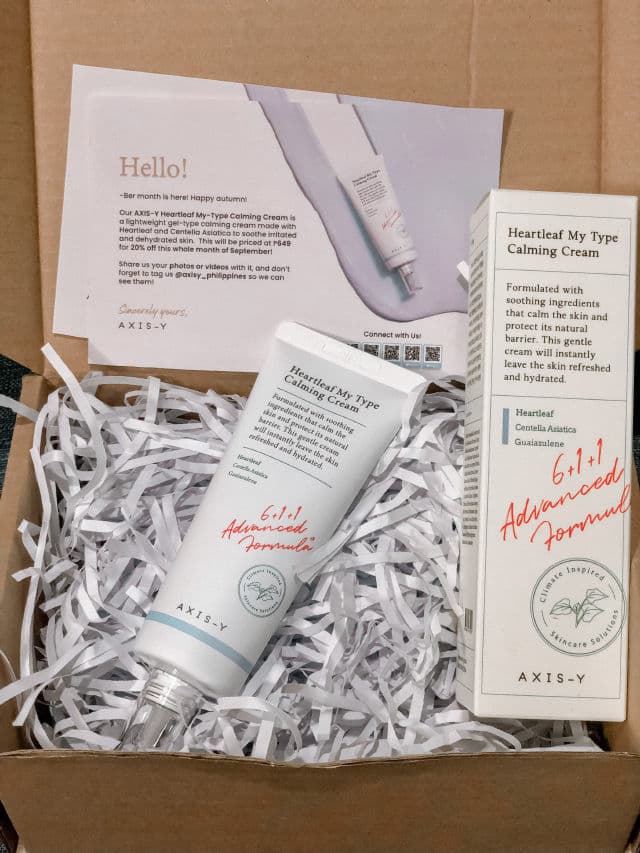 AXIS-Y Heartleaf My Type Calming Cream review photo by Sophiaeiou
