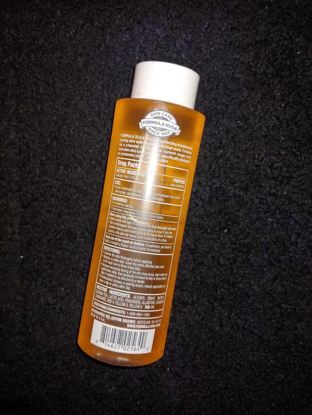 Formula 10.0.6 So Totally Clean Deep Pore Cleanser review photo by Traytraysm