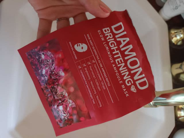 Some By Mi Diamond Brightening Glow Luminous Amploule Mask review photo by mykbeautylovers