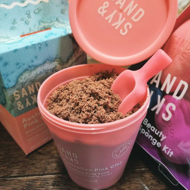 Sand & Sky Australian Pink Clay Smoothing Body Sand review photo by Spookshow