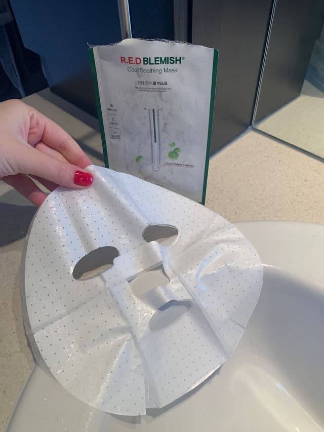 Red Blemish Cool Soothing Mask 5 Sheets product review