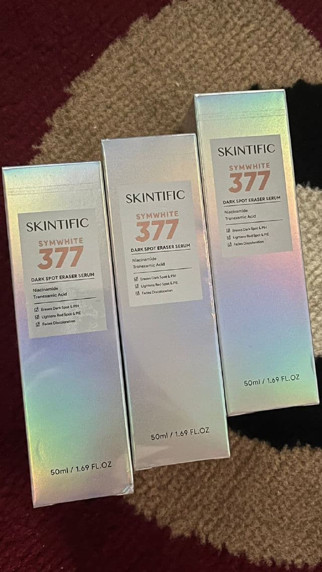 Skintific SymWhite377 Dark Spot Eraser Serum review photo by Anira
