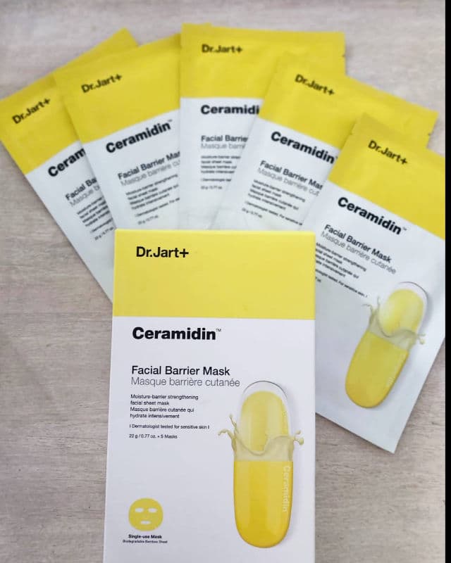 Dr. Jart+ Ceramidin™ Skin Barrier Moisturizing Mask review photo by ceerenee