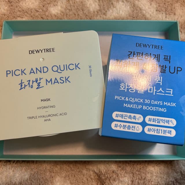 Pick and Quick Makeup Perfecting Mask product review