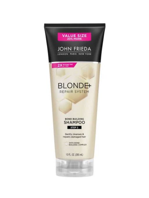 John Frieda Blonde+ Hair Repair System Bond Building Conditioner review photo by temptallure