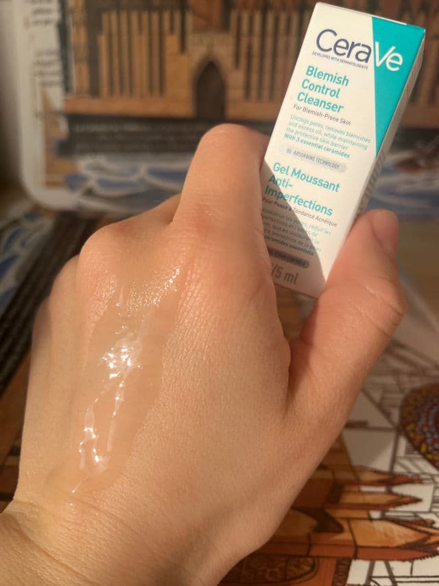 CeraVe Blemish Control Cleanser review photo by CristinaBej