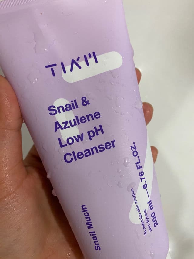 TIAM Snail & Azulene Low pH Cleanser review photo by nicoletejedaa