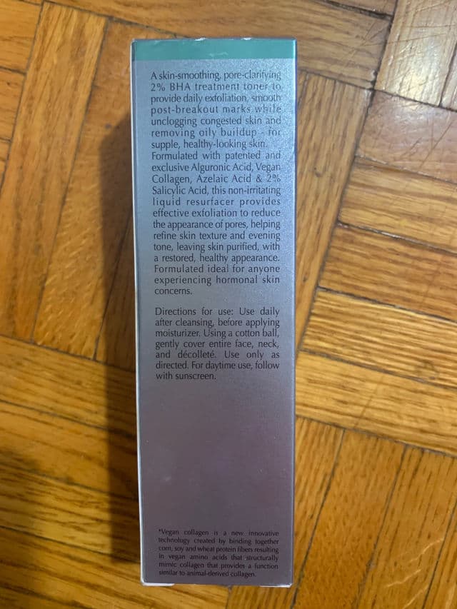 Genius Liquid Skin Resurfacing 2% BHA Toner product review