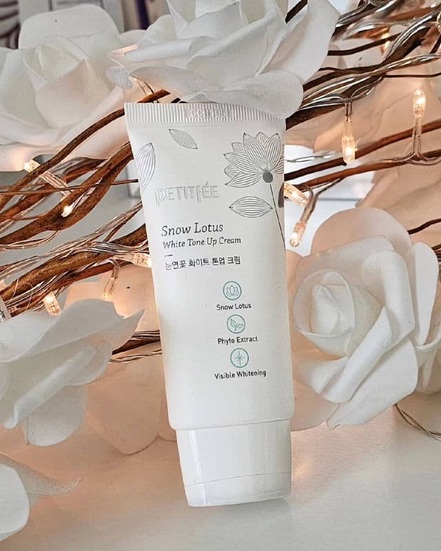 Petitfee Snow Lotus White Tone Up Cream review photo by bysabrinka