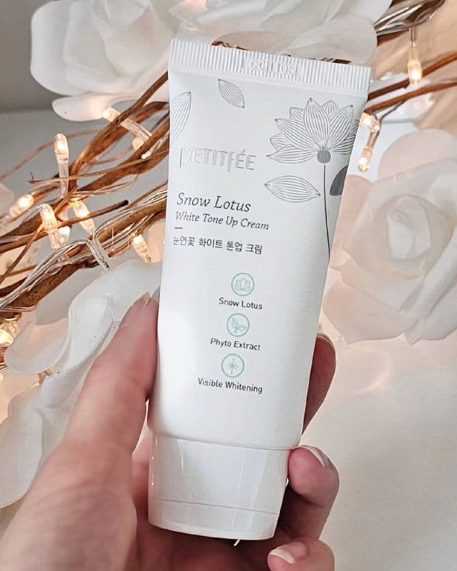 Petitfee Snow Lotus White Tone Up Cream review photo by bysabrinka