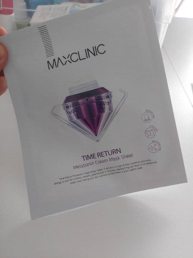 Maxclinic Time Return Melatonin Cream Mask Sheet review photo by morghy