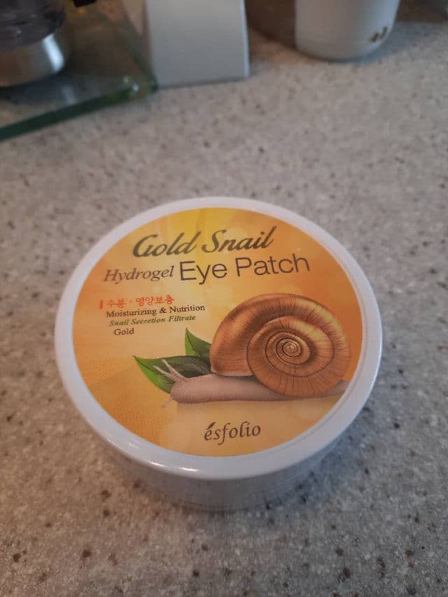 ESFOLIO Gold Snail Hydrogel Eye Patch review photo by CutestMyla2