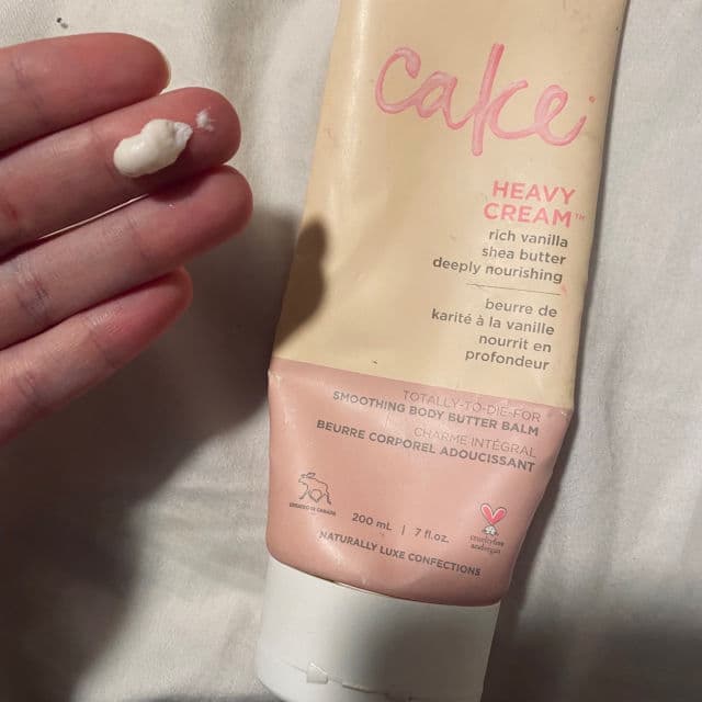 Cake Heavy Cream Smoothing Body Butter Balm review photo by mb13