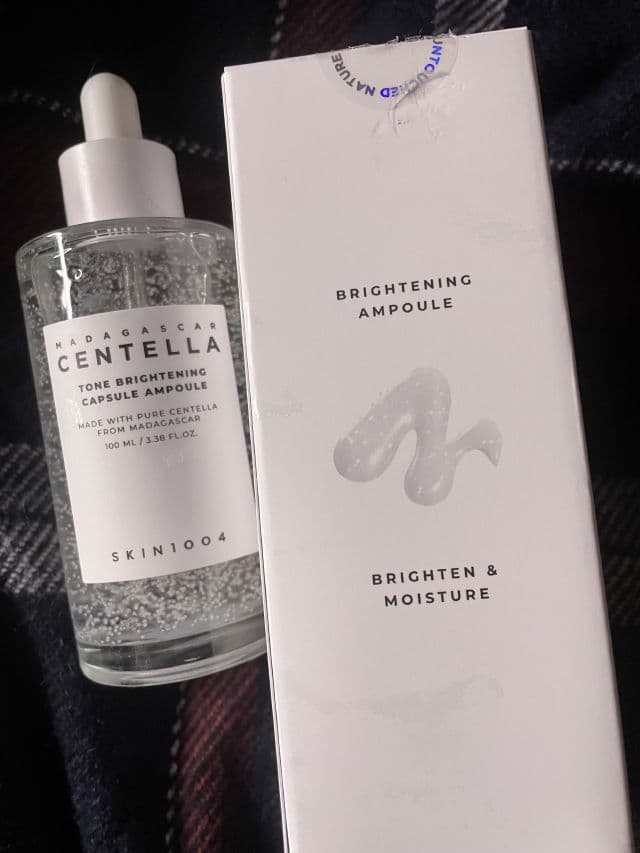 Madagascar Centella Tone Brightening Capsule Ampoule product review