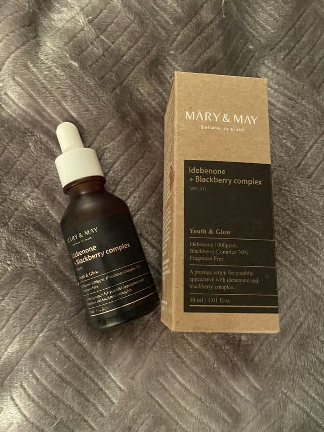 Idebenone + Blackberry Complex Serum product review