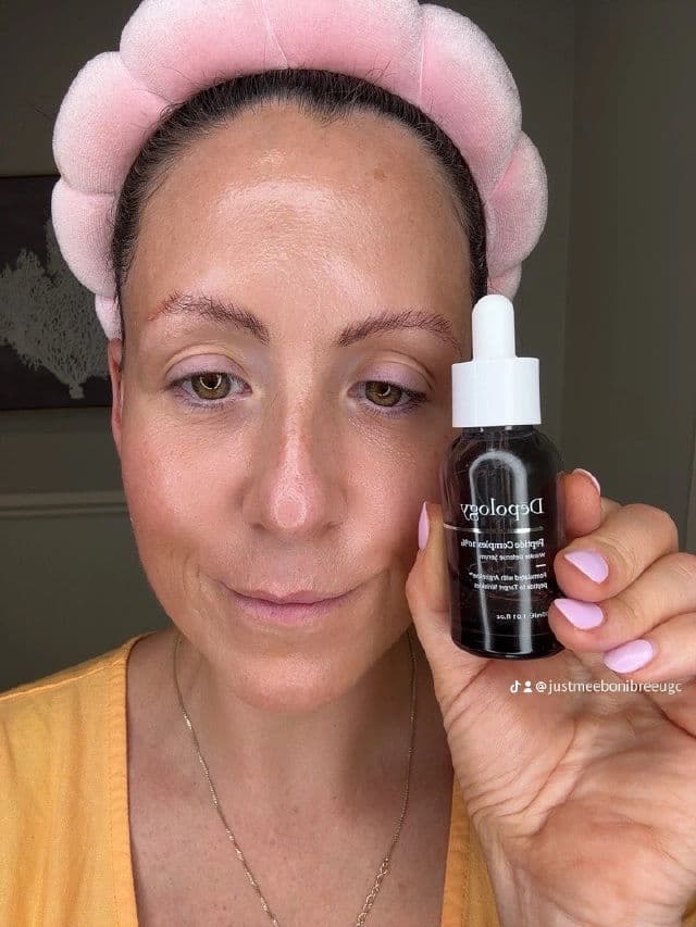 Depology Skincare Matrixyl 3000 Collagen Boosting Serum review photo by Justmeebonibreeugc