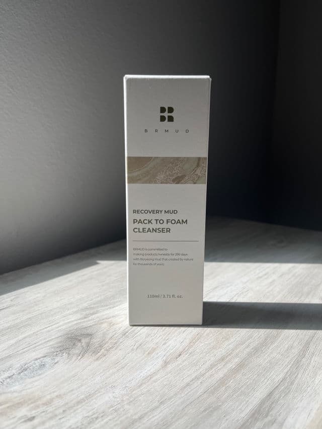 BRMUD Recovery Mud Pack to Foam Facial Cleanser review photo by MChristina2