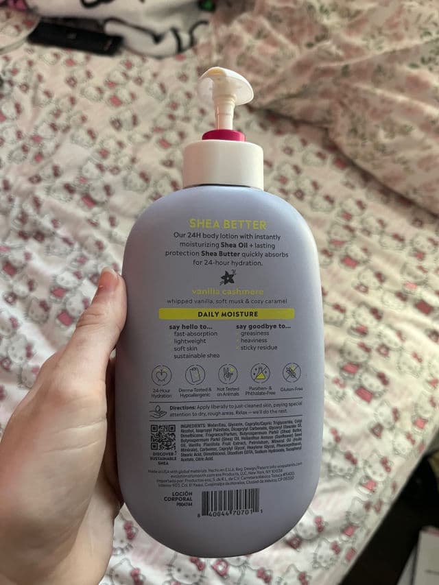 Eos Shea Better Vanilla Cashmere Body Lotion review photo by MChristina2