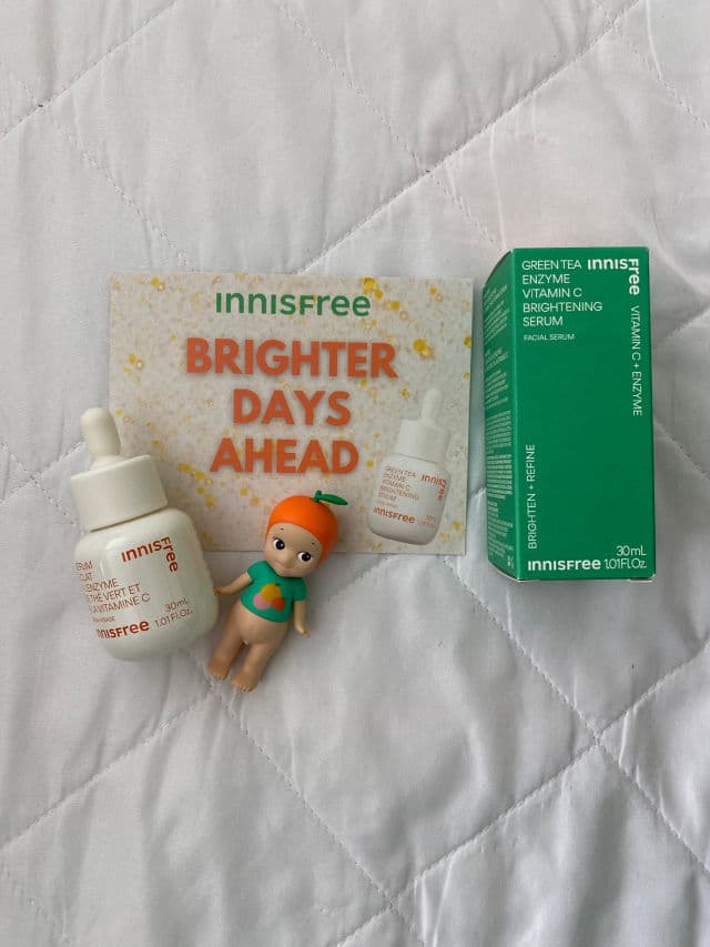 INNISFREE Green Tea Enzyme Vitamin C Brightening Serum review photo by elliejinju