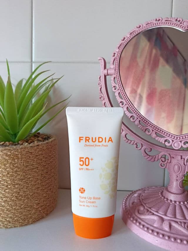 Frudia Tone Up Base Sun Cream SPF50+ PA+++ review photo by gagar29