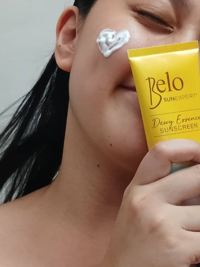 Belo Essentials SunExpert Dewy Essence Sunscreen SPF50 PA++++ review photo by Ciana
