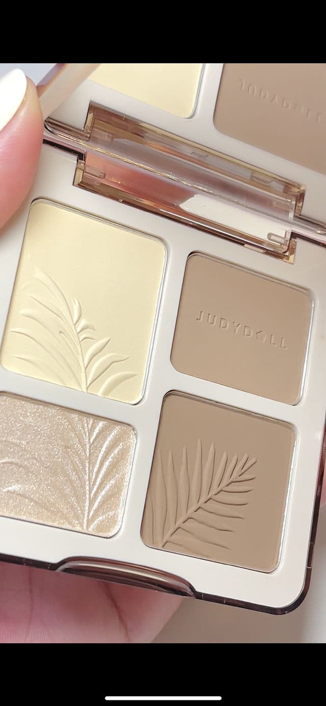 Judydoll Highlight & Contour Palette review photo by mellowmelodylife