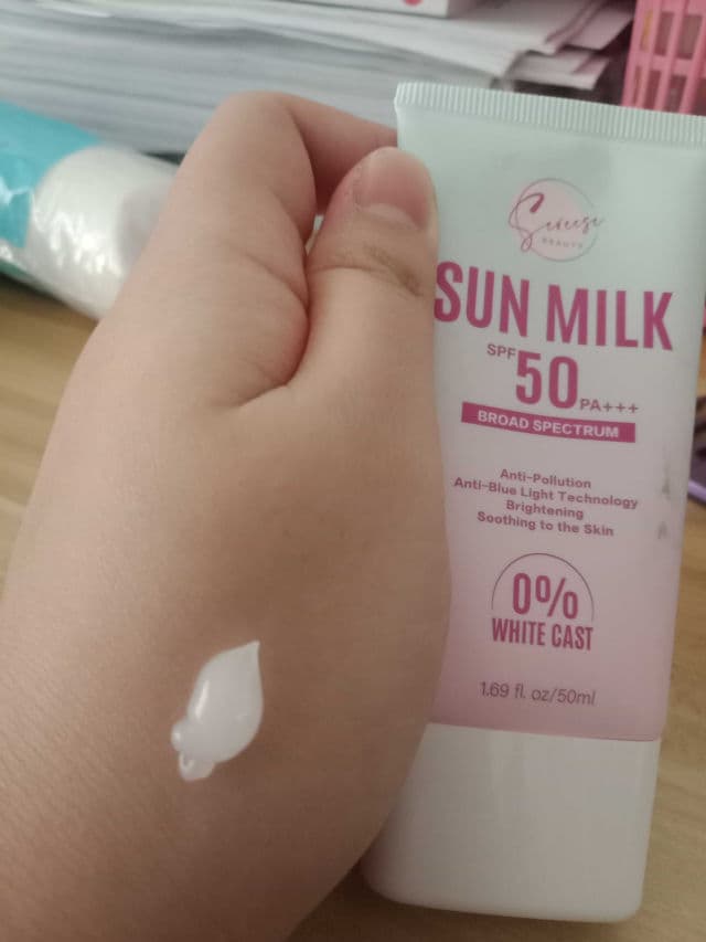 Sereese Beauty Sun Milk SPF 50+++ review photo by Shaynne