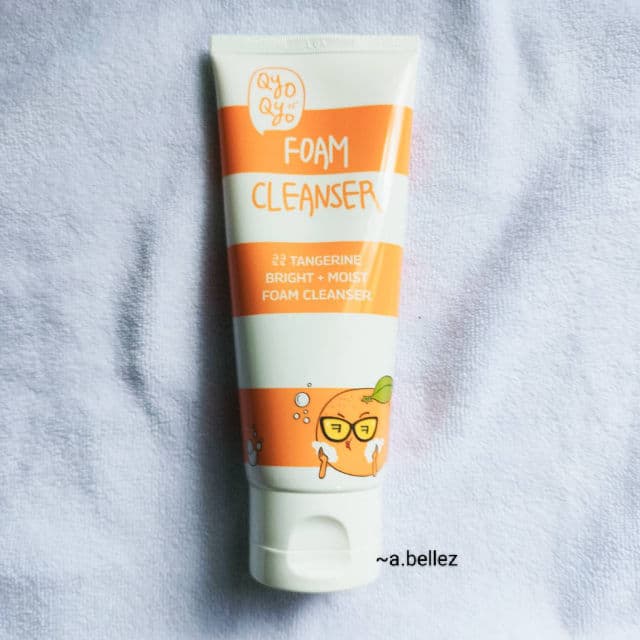 Qyo Qyo Tangerine Bright + Moist Foam Cleanser review photo by Bellez