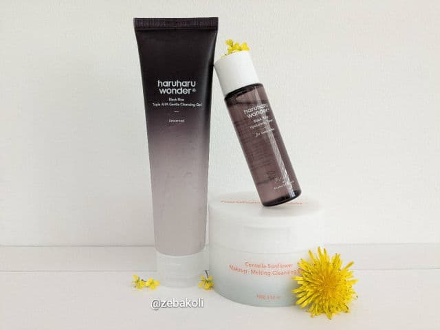 HaruHaru WONDER Black Rice Triple AHA Gentle Cleansing Gel review photo by Zeba