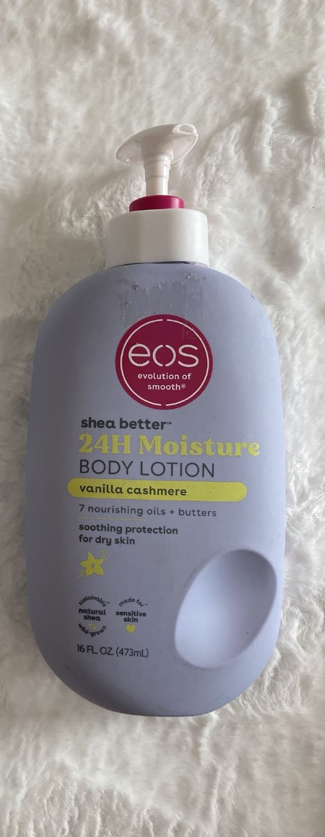 Eos Shea Better Vanilla Cashmere Body Lotion review photo by Annie09