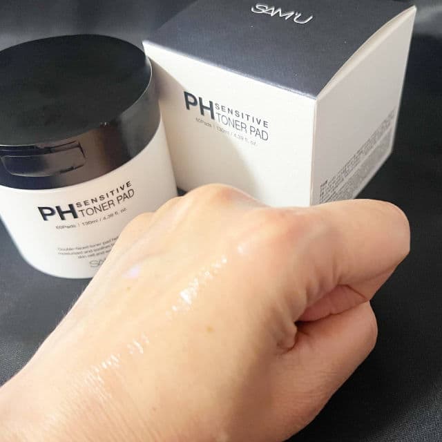 SAM'U pH Sensitive Toner Pad review photo by Anumaesthetic