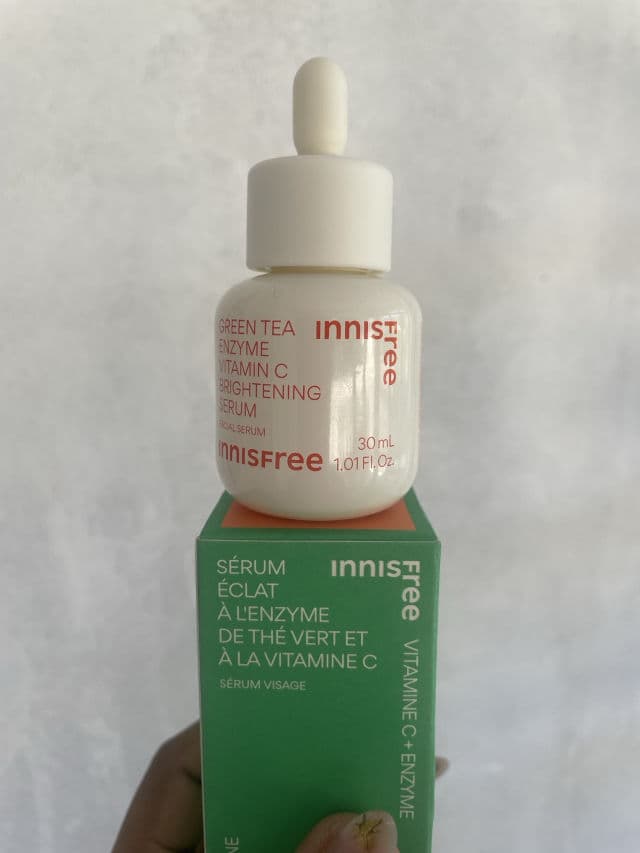 INNISFREE Green Tea Enzyme Vitamin C Brightening Serum review photo by SweetLoveJosie