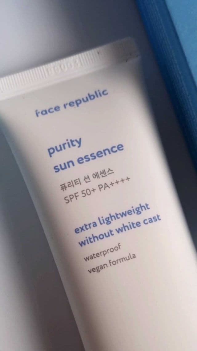 Purity Sun Essence SPF50+ PA++++ product review