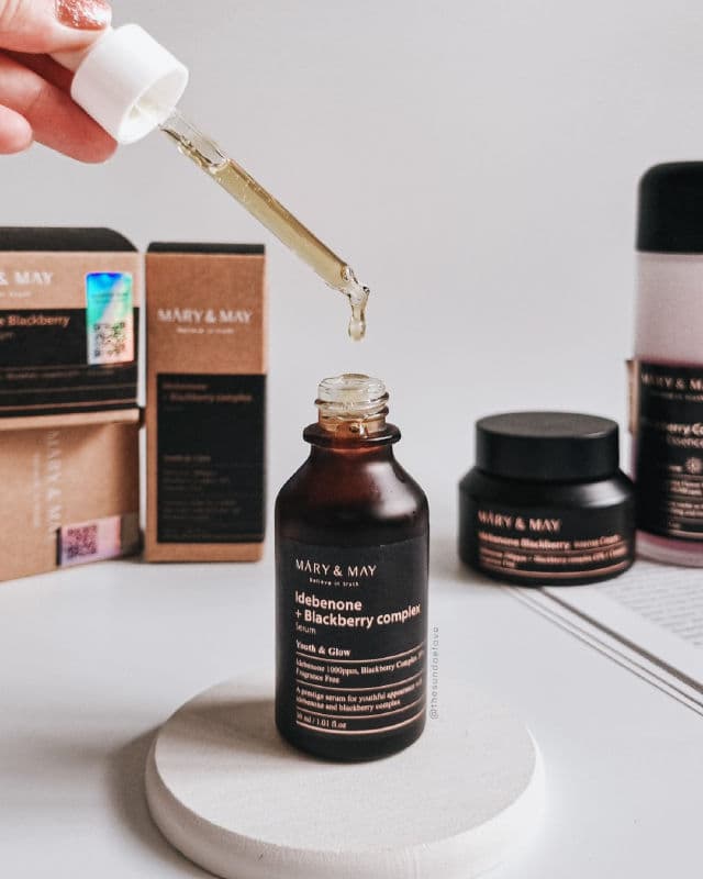 Mary&May Idebenone + Blackberry Complex Serum review photo by thesundaefave