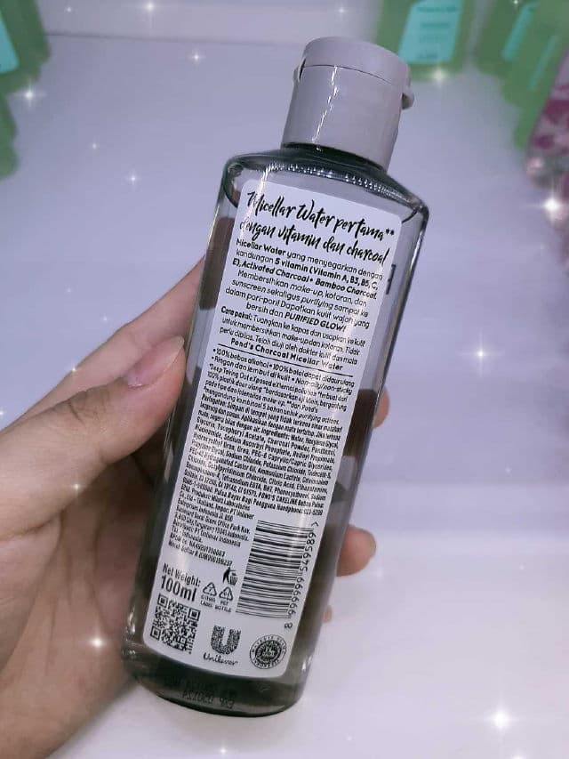 Pond's Vitamin Micellar Water D-Toxx Charcoal review photo by Amelll
