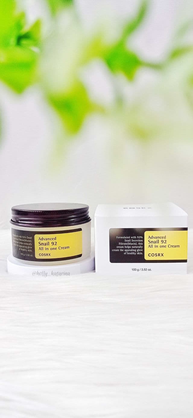 COSRX Advanced Snail 92 All-in-One Cream review photo by Hollykatarina