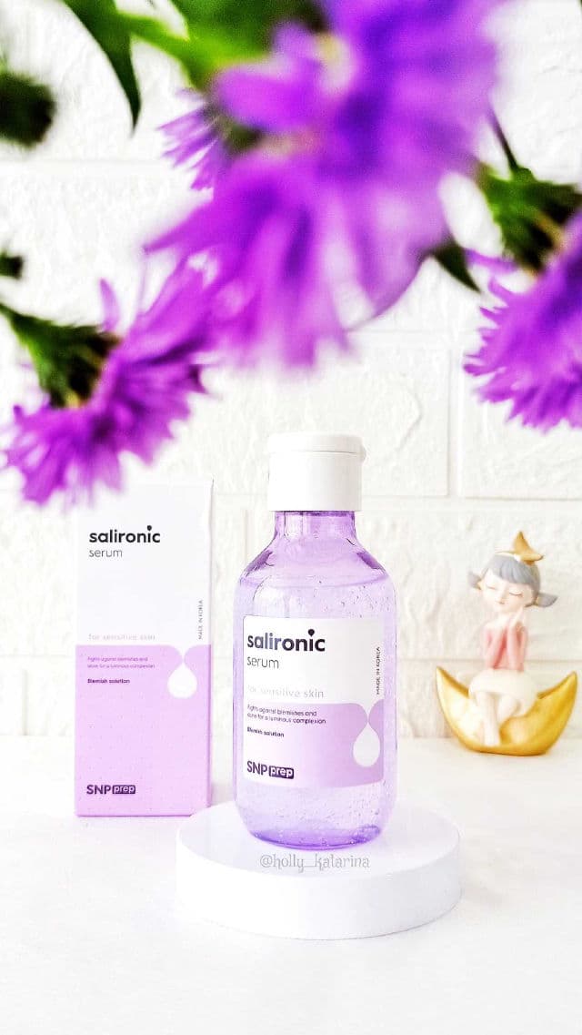 SNP Prep Salironic Serum review photo by Hollykatarina