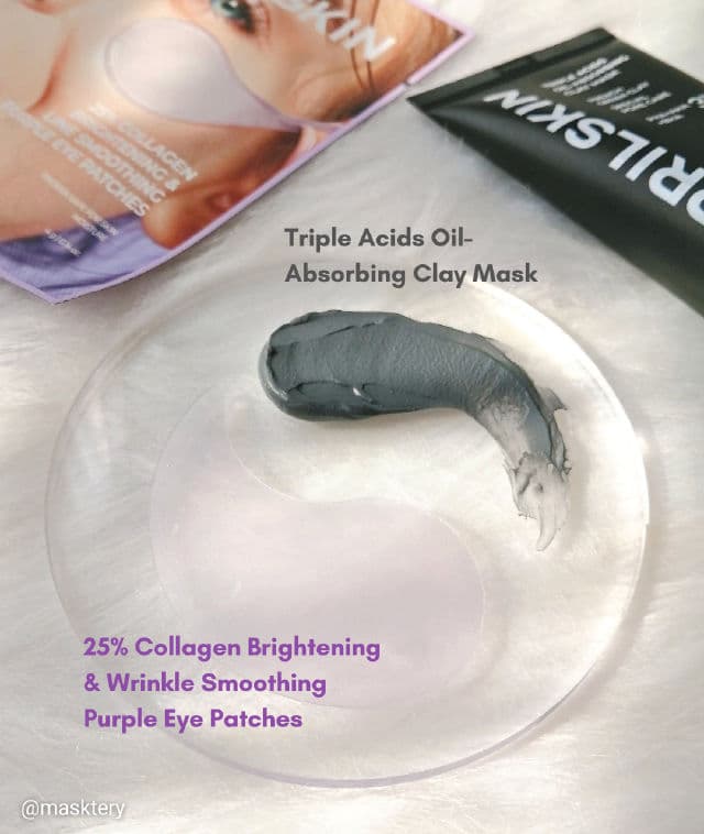 APRIL SKIN Triple Acids Oil Absorbing Clay Mask review photo by Masktery