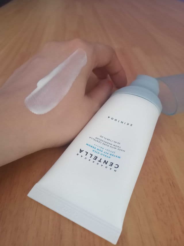Madagascar Centella Hyalu-Cica Water-Fit Sun Serum SPF50+ PA++++ product review