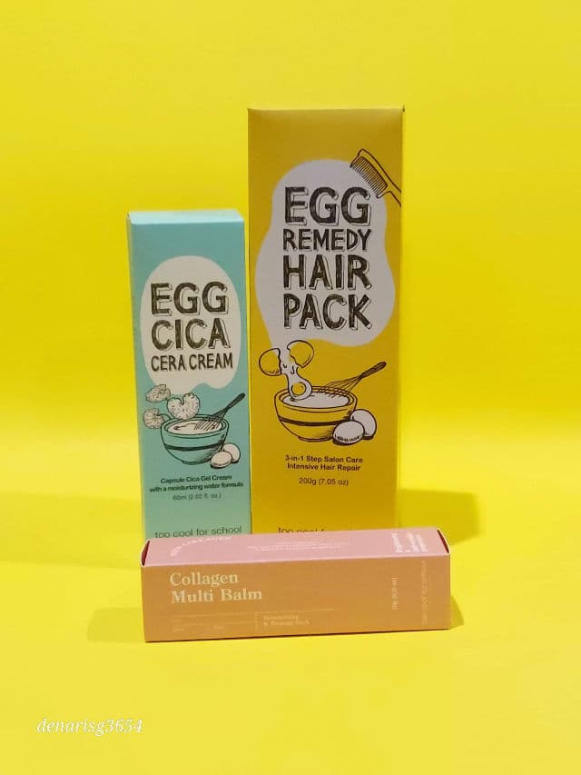 TOO COOL FOR SCHOOL Egg Remedy Hair Pack review photo by Deedee1