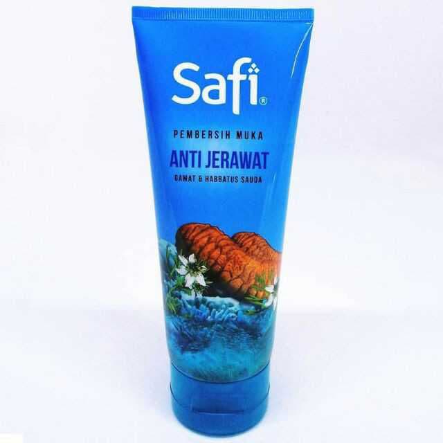 Safi Pembersih Muka Anti Jerawat Seri Gamat & Habbatus Sauda review photo by amirhafizz
