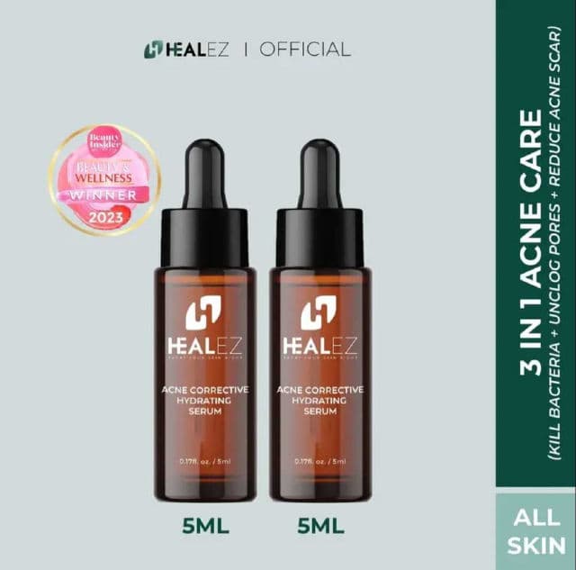 Healez Healez x Tmor Acne Corrective Hydrating Serum review photo by AfrynKhyra