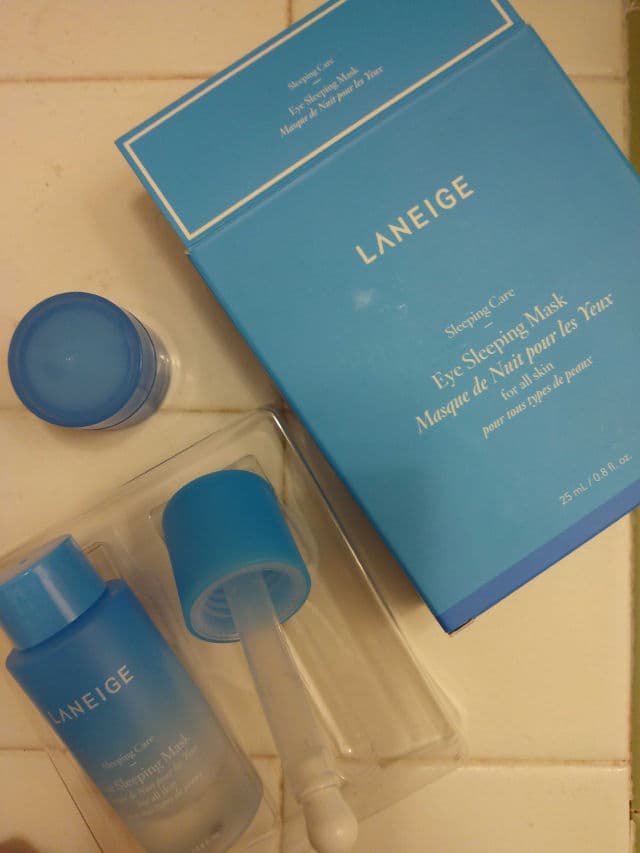 Laneige Eye Sleeping Mask review photo by redlaundrybeauty