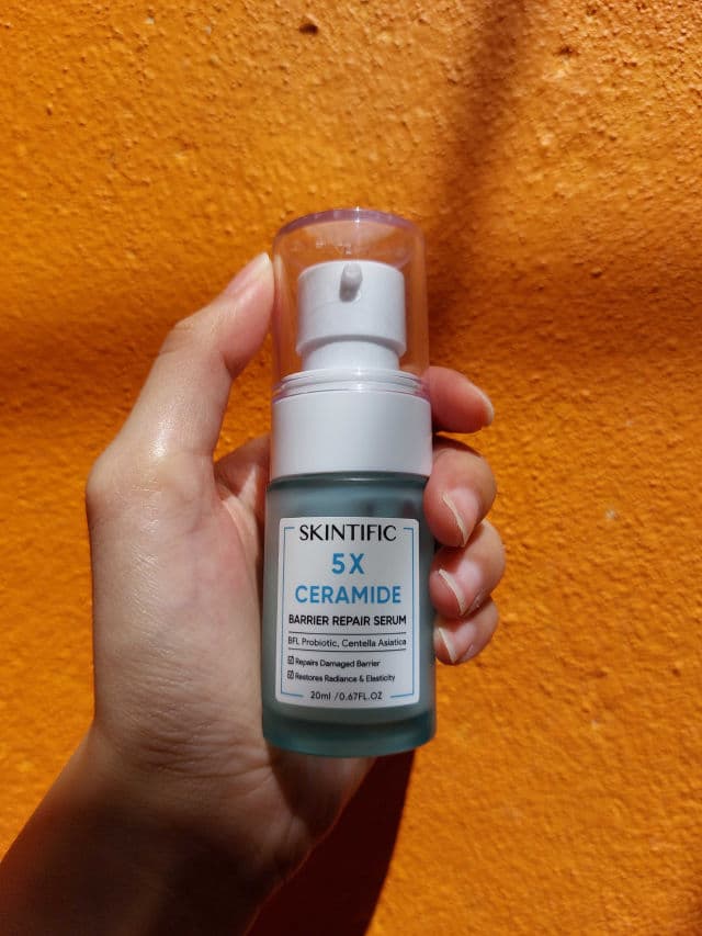 Skintific 5X Ceramide Barrier Repair Serum review photo by whenfarhanareviews